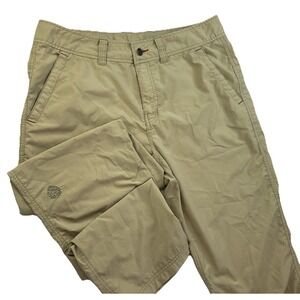 Stio Cargo Pants Men Sz 36 Hiking Camping Lightweight Beige Outdoors